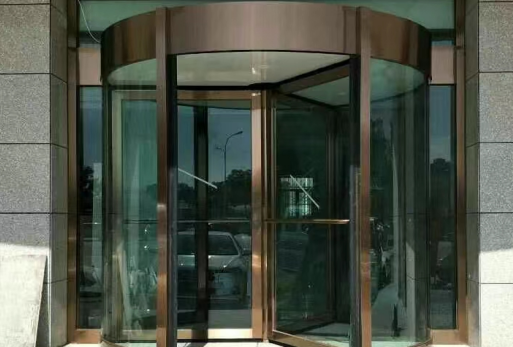 金昌旋转门厂家告诉您场所为什么选择旋转门？