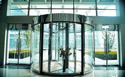 金昌旋转感应门 | 防风节能 | 酒店/写字楼适用！