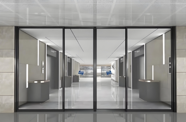 金昌详解感应门的机组_轨道_传感器选型！